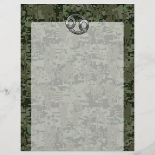 Papier Argent Cancer Zodiac Connexion Camion numérique ve