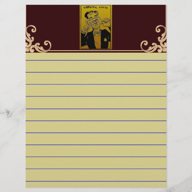 Papier Arménien Dit (Devant)
