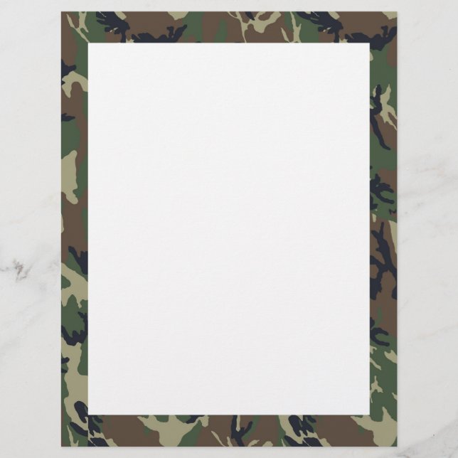 Papier Arrière - plan de Camouflage de forêt militaire (Devant)