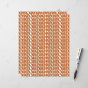Papier arrière - plan rayé orange et blanc avec petit