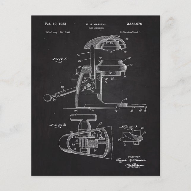 Papier Art du Croiseur de glace 1947 (Devant)