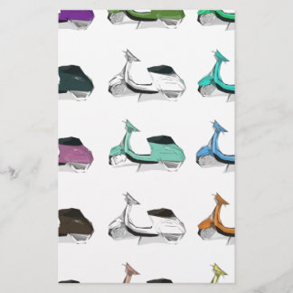 Papier Art pop Lambretta