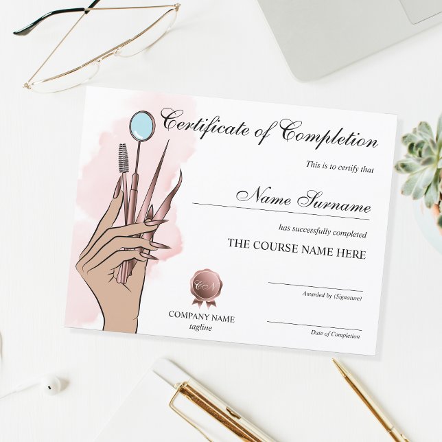 Papier Artiste maquillage Lashes Beauté des yeux Parcours (Créateur téléchargé)