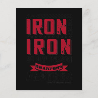 Papier As Iron Sharpens Iron, So One Person Sharpens