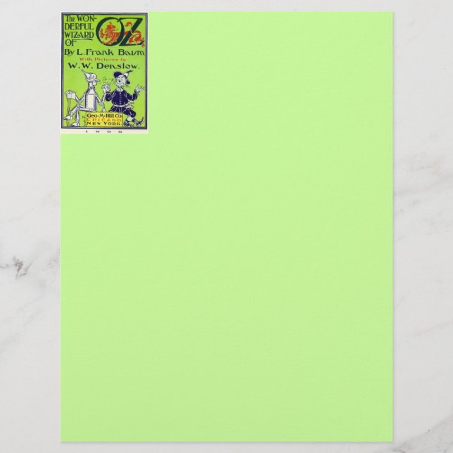 Papier Assistant d'Oz (Devant)