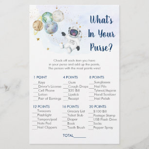 Papier Astronaut Gold Galaxy Ce qui est dans votre jeu de