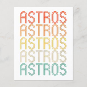Papier Astros féminines