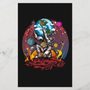 Papier Atlas Space Man
