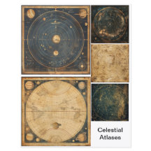 Atlases célestes d'Art découpage