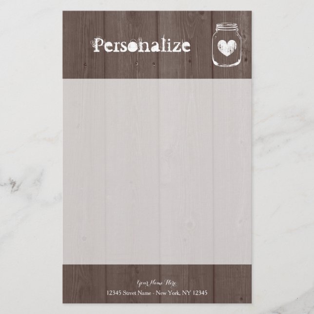 Papier aus Edelholz-Kornwein (Vorderseite)