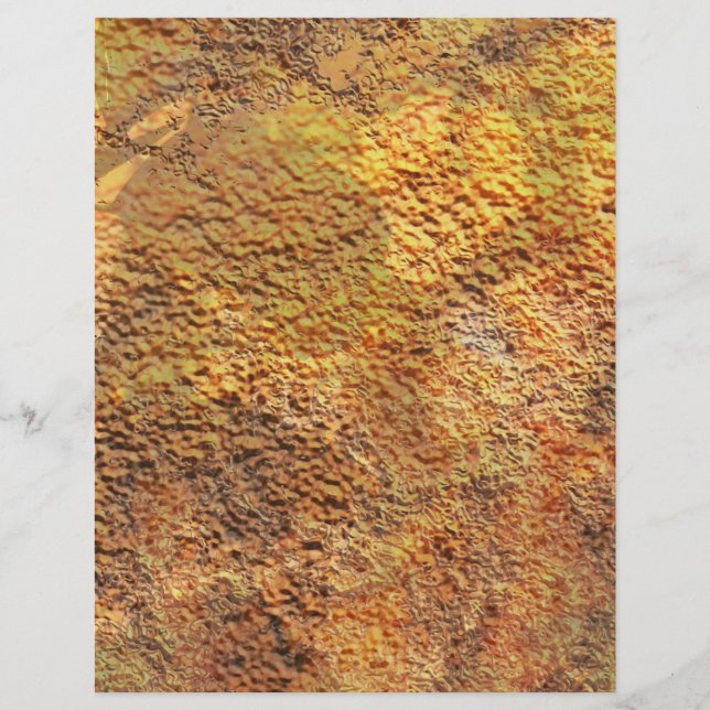 Papier Automne Couleur Rustique Texture Scrapbooking (Devant)
