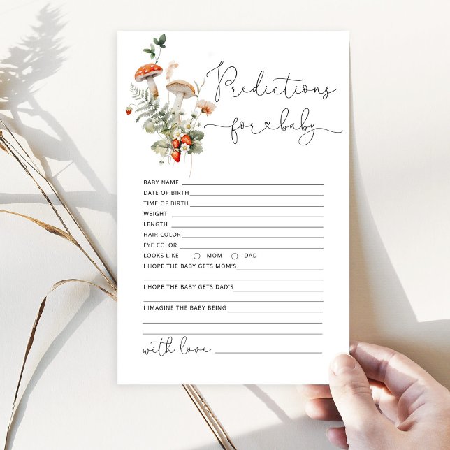 Papier Automne de petites prédictions de champignons pour (Créateur téléchargé)