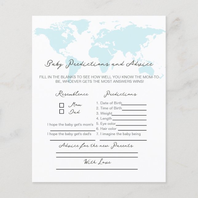 Papier Aventure attend, Conseils pour les nouveaux parent (Devant)