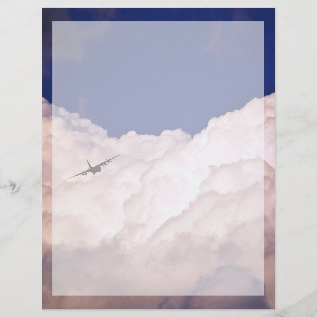 Papier Avion de transport militaire par STaylor Letterhea (Devant)