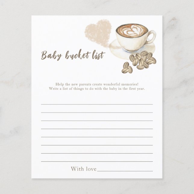 Papier Baby est en train de brasser du café - Baby bucket (Devant)