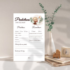 Papier Baby est en train de brasser le café Baby shower p