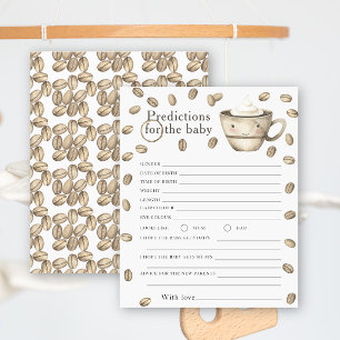 Papier Baby-shopping café - prédictions et conseils bébé
