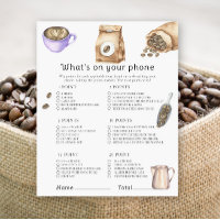 Baby shower café - Ce qui se passe sur votre jeu d
