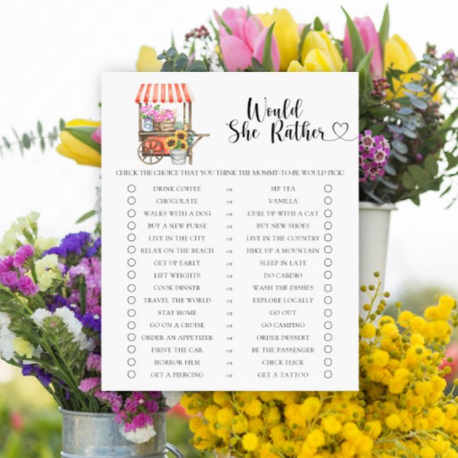 Papier Baby shower de fleurs cultivé localement (Créateur téléchargé)