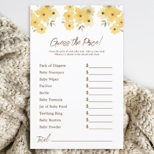 Papier Baby shower de hérisson Woodland Devis de prix