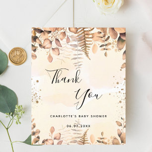 Papier Baby shower eucalyptus parties scintillant budget 