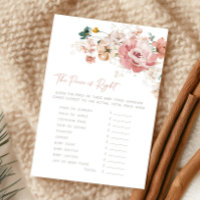 Baby Shower Fleur Printanière Jeu Baby Shower Prix