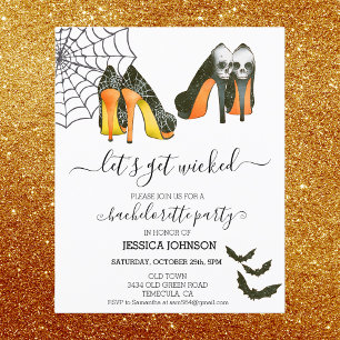 Papier Bachelorette Obtenons des talons de wicket