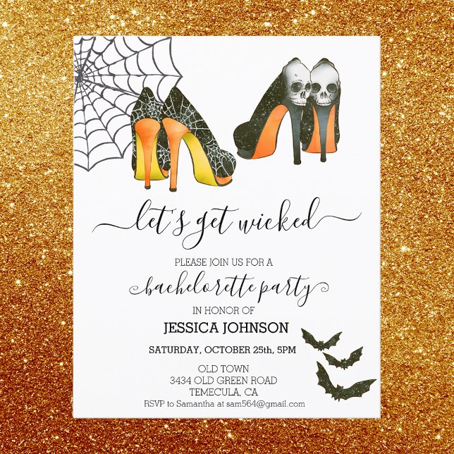 Papier Bachelorette Obtenons des talons de wicket (Créateur téléchargé)