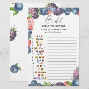 Papier Baie douce - douche nuptiale jeu émotionnel