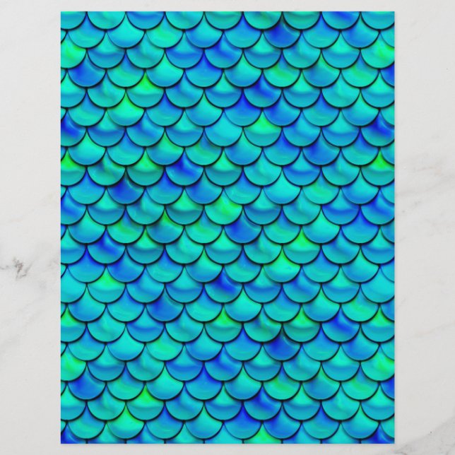 Papier Balances bleues à perte d'eau (Devant)