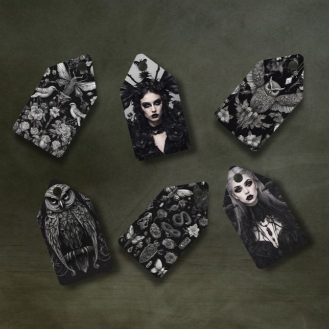 Papier Balises Ephemera du album de filles gothiques (Créateur téléchargé)