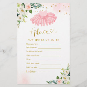 Papier Ballerina Tutu Baby shower Conseils pour les paren