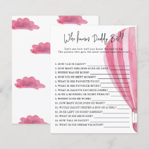 Papier Ballon à air chaud - Jeu Qui connaît le mieux DADD