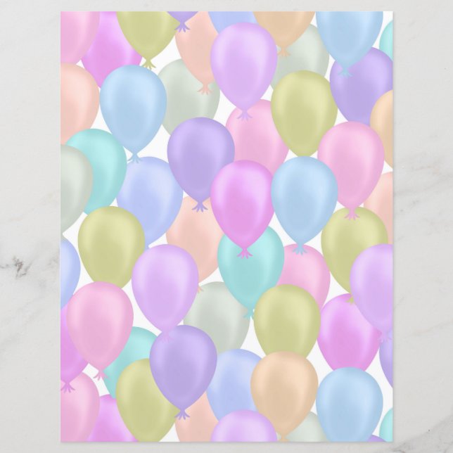 Papier Balloon Pastel (Devant)