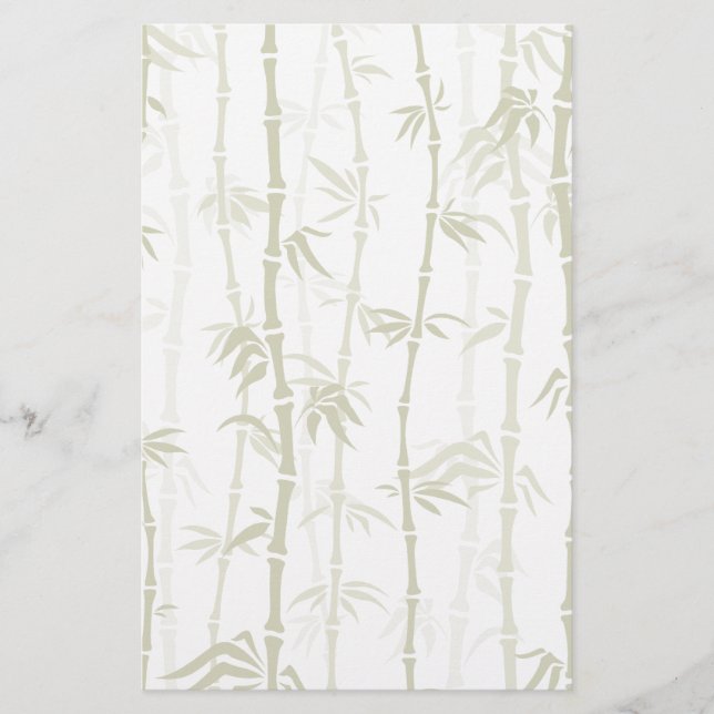 Papier Bambous modernes (Devant)