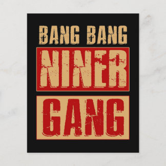 Papier Bang Bang Niner Gang