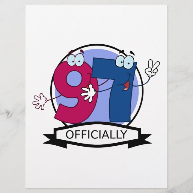 Papier Bannière d'anniversaire officielle 97 (Devant)