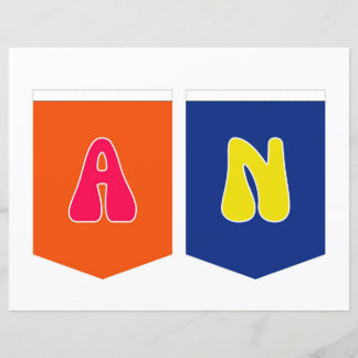 Papier Bannière de Maligayang Kaarawan AN