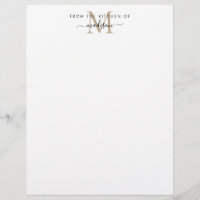 Base de la cuisine de l'or Monogram Recette