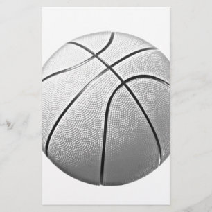 Papier Basket-ball noir et blanc