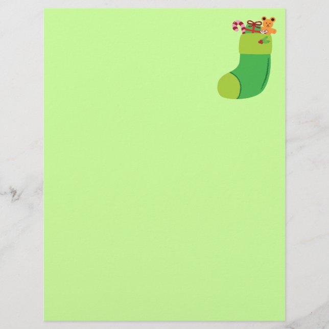 Papier Bâton du Christ vert (Devant)