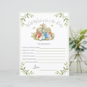 Papier Beatrix Potter Peter Rabbit Baby shower Jeu