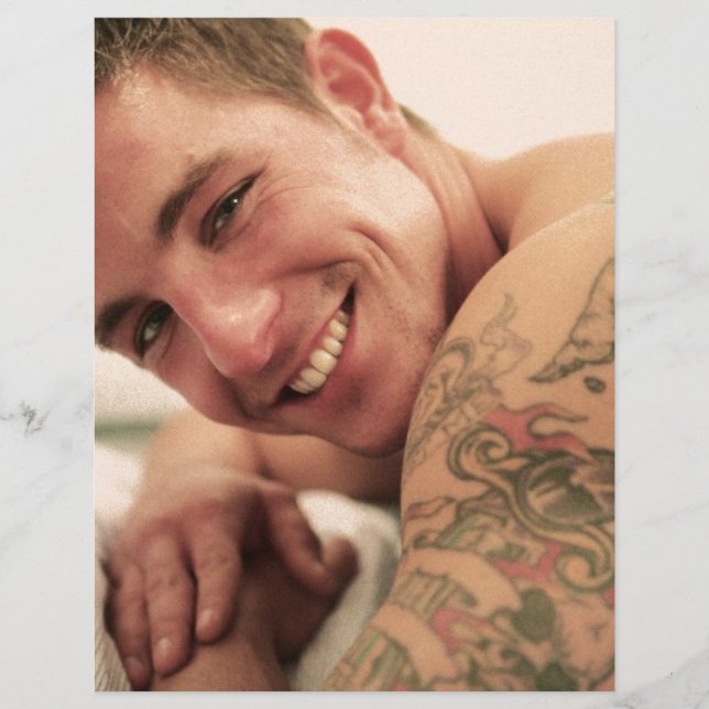 Papier Beau homme (Devant)