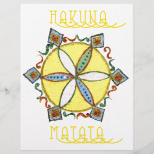 Papier Beau Inspirationnel Star Floral Vector Motif
