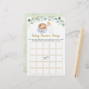 Papier Bébé brasse Baby shower Café Jeu de Bingo