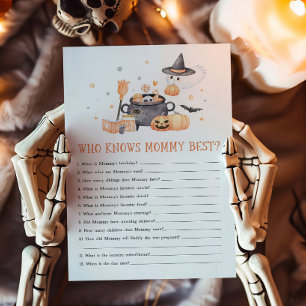 Papier Bébé brasse Orange Qui connaît maman meilleur jeu