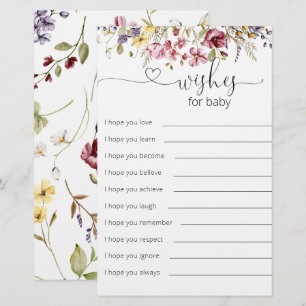 Papier Bébé fleur sauvage En Fleur Désire Pour Bébé