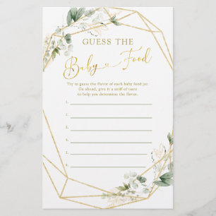 Papier Bébé géométrique verdoyant en fleurs Guess Bébé No