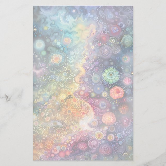 Papier Belle couleur Whimsical Retour à l'école (Devant)