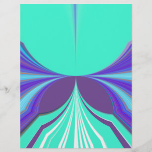Papier Belle extraordinaire Motif Cyan Motif Motif